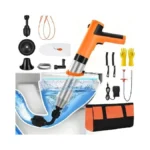 Electric Toilet Plunger, High Pressure Toilet Snake Drain Clog Remover,