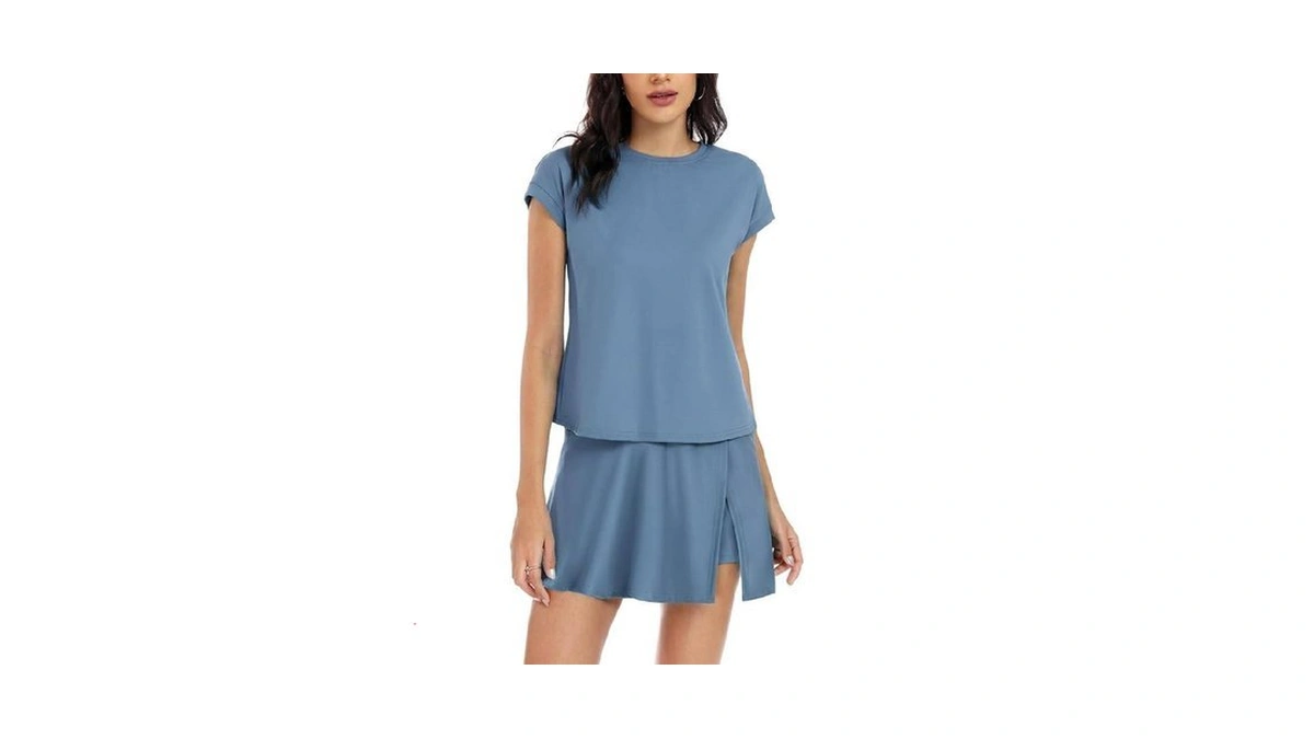 Yoins Summer 2 Piece Outfits For Women Short Skirt Sets