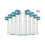 Uuj Replacement Toothbrush Heads Compatible With Oral B, 8 Pack