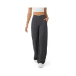 Affole Wide Leg Pants For Women Cross Waist Yoga Dress
