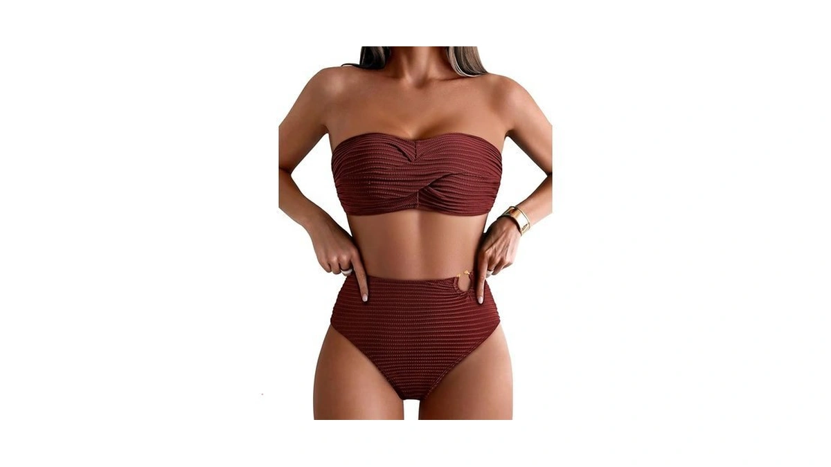 Pink Queen Two Piece Bathing Suits For Women Push Up