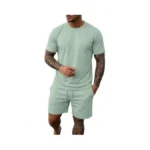 Prinstory 2026 Mens Summer Track Suits 2 Piece Outfits Athletic