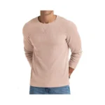 Nitagut Mens Waffle Crew Neck T-shirt Hipster Hip Hop Longline