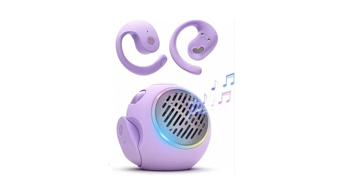 Xmenha 2 In 1 Small Mini Portable Bluetooth Speaker And