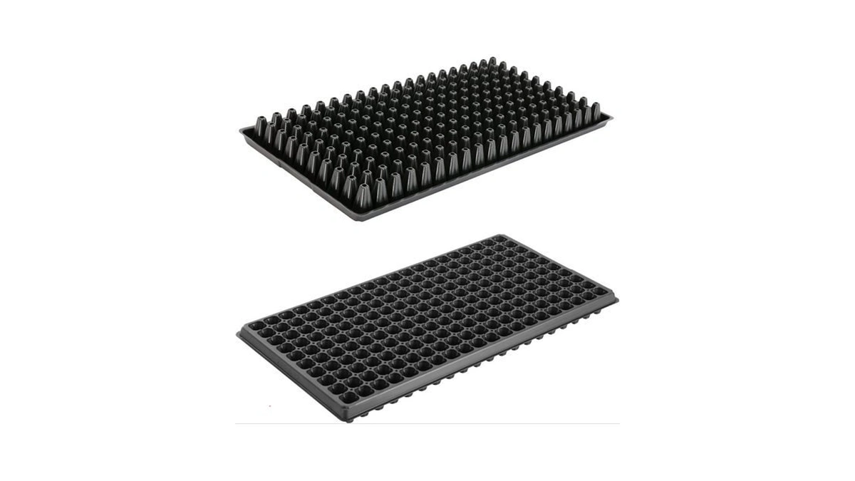 Rootrimmer 10 Pack 200 Cell Seed Starter Trays- Thick Durable