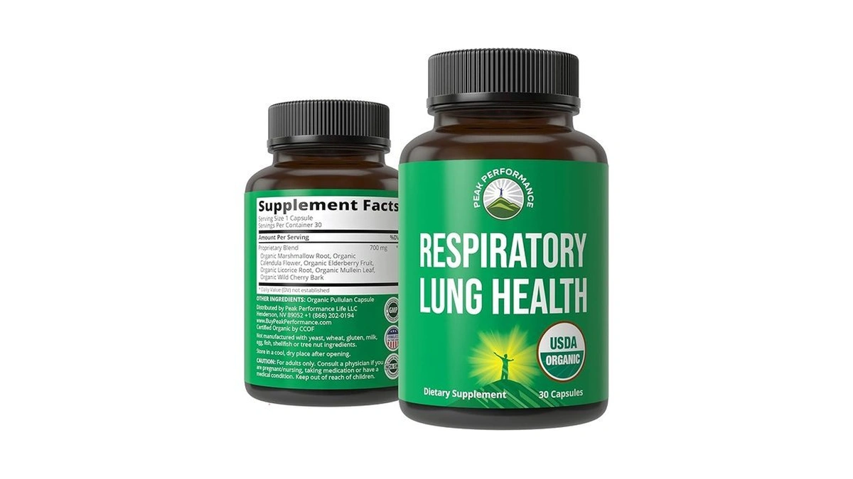 Usda Organic Lung Detox For Smokers And Non Smokers With