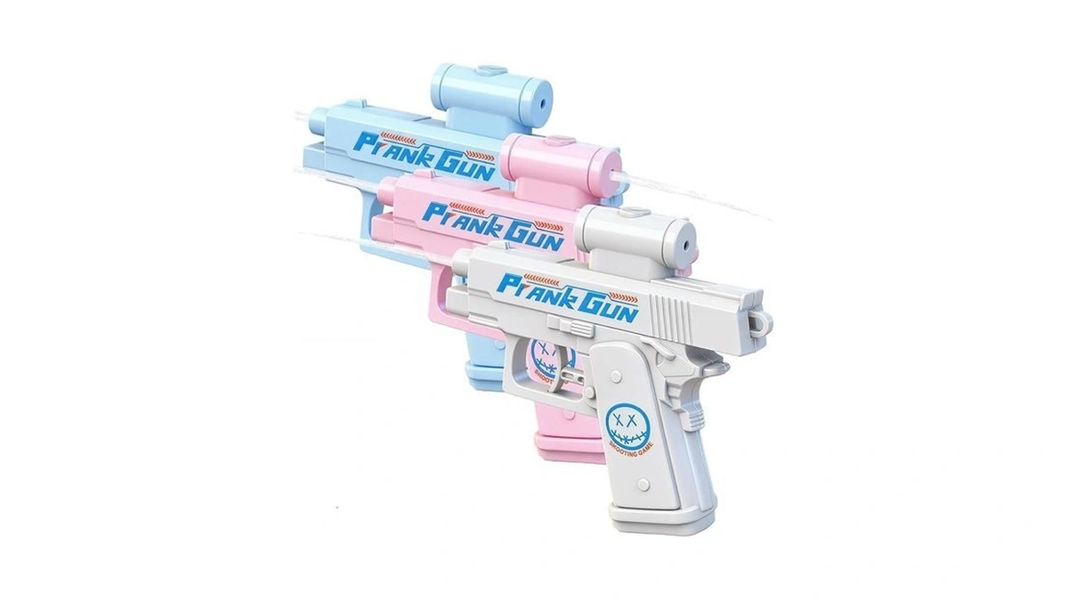 Prank Water Gun 3 Pack, Two-way Squirt Gun With Reverse