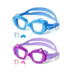 Eversport Kids Swim Goggles 2 Pack, Anti-fog, Leakproof, Uv Protection