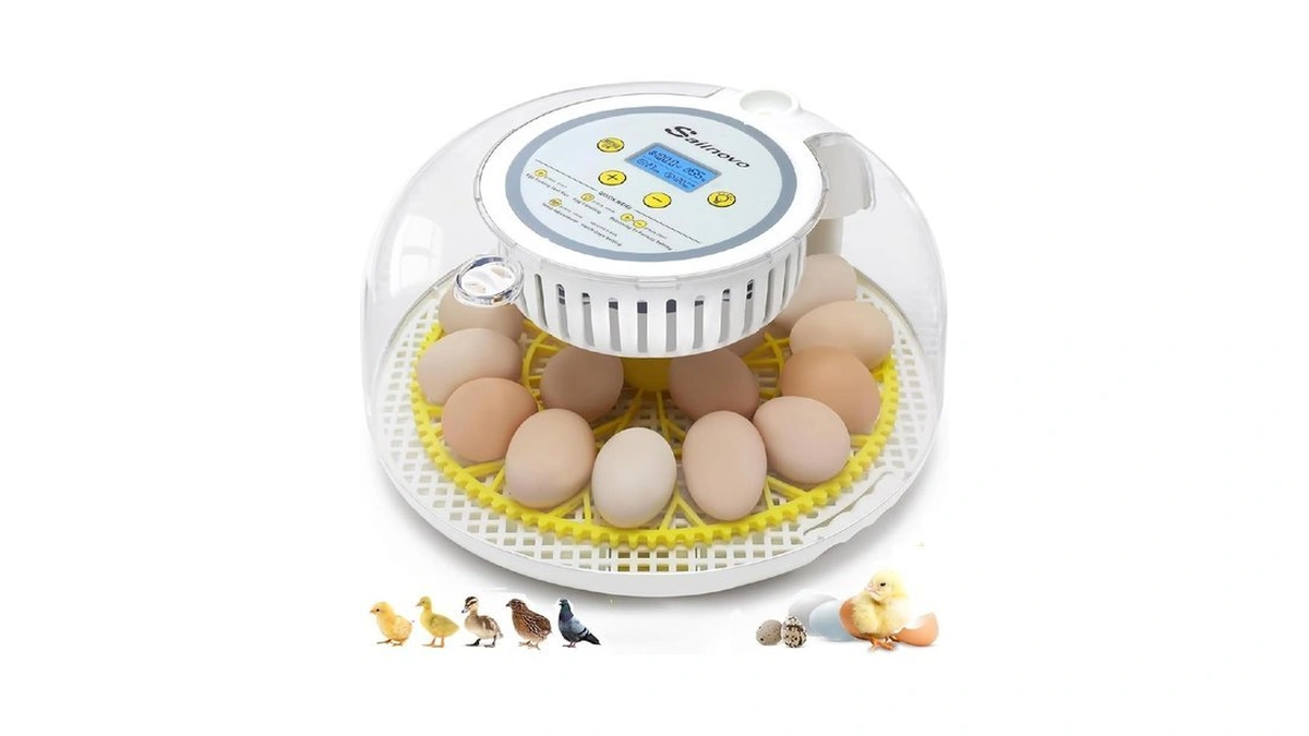 Sailnovo 18 Egg Incubator For Hatching Eggs With Automatic Egg