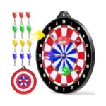 Magnetic Dart Board For Kids - 12pcs Magnetic Darts, Indoor/outdoor