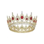 Sweetv Royal Queen Crown, Wedding Tiara For Bride, Rhinestone Tiaras