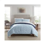 Serta Simply Clean Skyler Soft 7 Piece Geometric Bed In