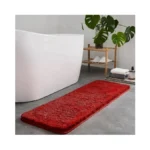Techmilly Super Soft Shaggy Bathroom Runner Rugs, Absorbent Thick Non