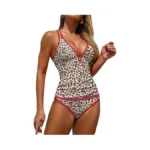 Zaful Tankini Swimsuits For Women V Neck Push Up Swim