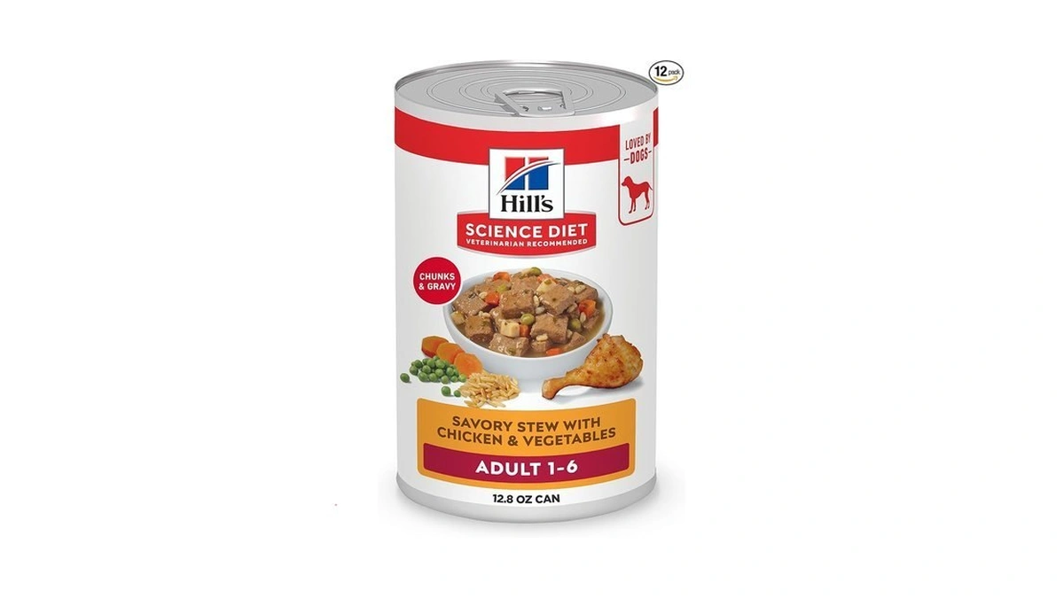 Hill's Science Diet Adult 1-6 Wet Dog Food, Chicken &