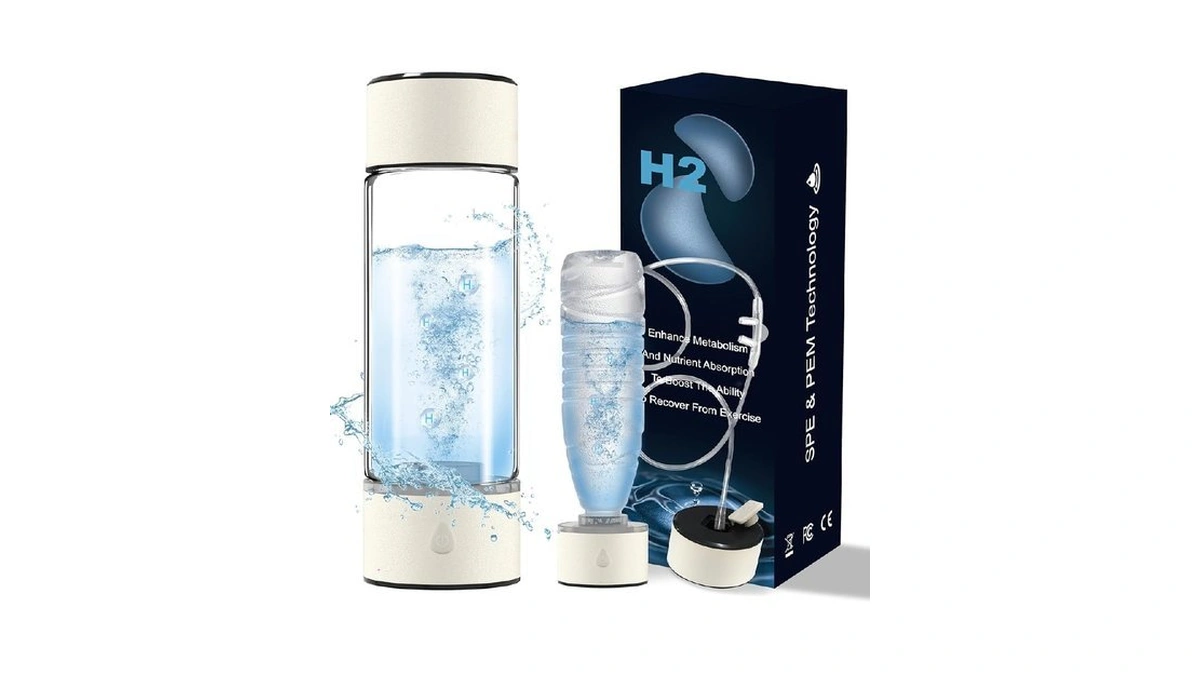 Longtor 2026 Upgrade Hydrogen Water Bottle - 3-level H₂ Output