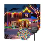 Brightever Solar String Lights Outdoor Waterproof, 46ft 120 Led Solar