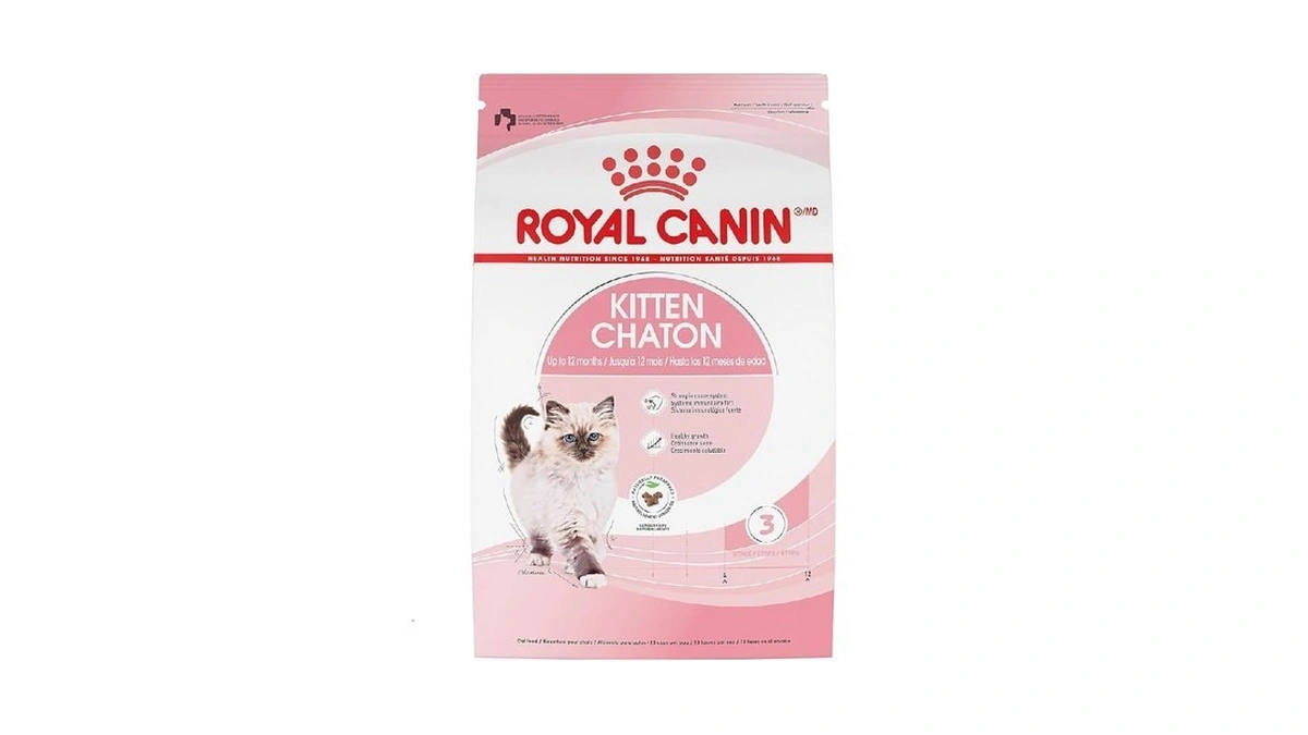Royal Canin Feline Health Nutrition Kitten Dry Cat Food, 3