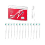 Jouge Mini Brushes-disposable Toothbrushes With Toothpaste Portable For Work Travel