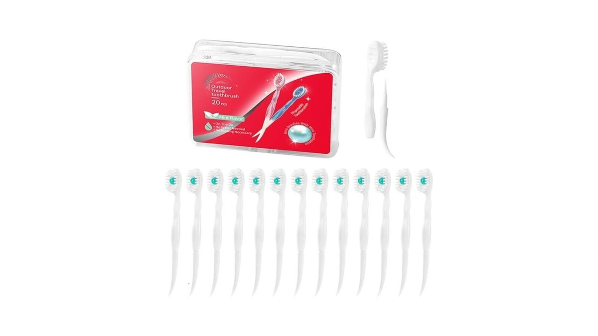 Jouge Mini Brushes-disposable Toothbrushes With Toothpaste Portable For Work Travel