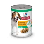 Hill's Science Diet Puppy Wet Dog Food, Chicken & Rice,
