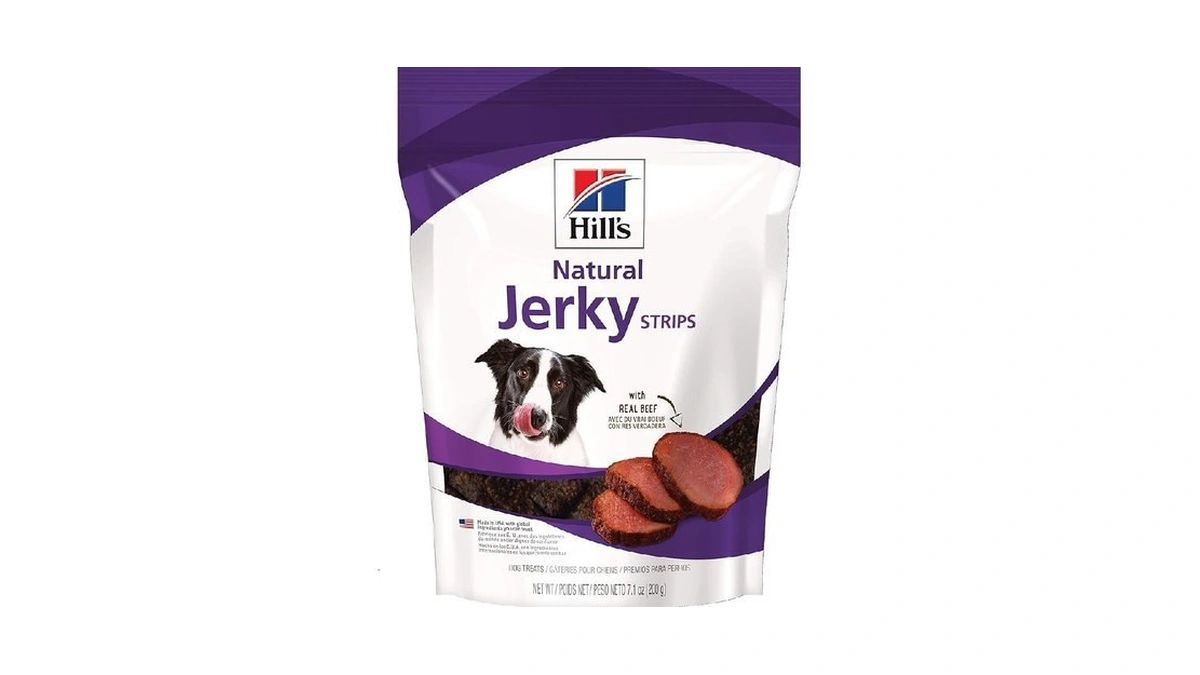 Hill's Natural Jerky Strips Dog Treats, Beef, 7.1 Oz. Bag