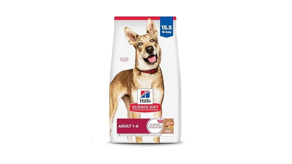 Hill's Science Diet Adult 1-6 Dry Dog Food, Lamb Meal