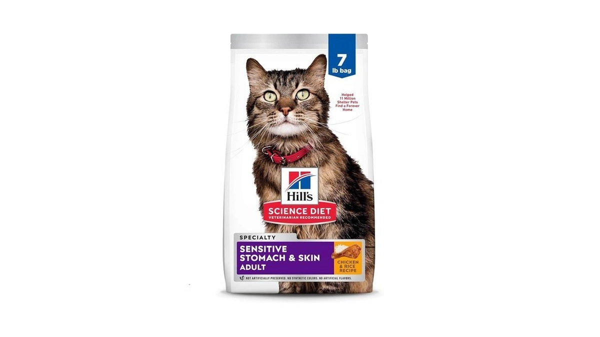 Hill's Science Diet Adult Sensitive Stomach & Skin Dry Cat