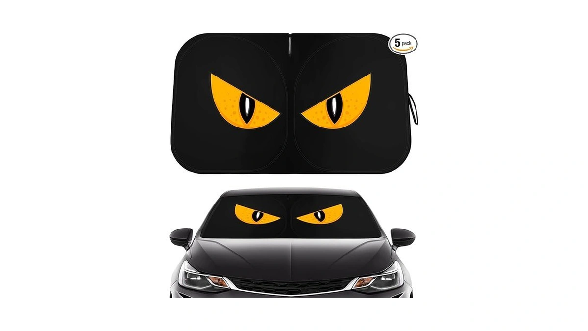 Car Windshield Sun Shade - Reflector Sunshade Offers Ultimate Protection