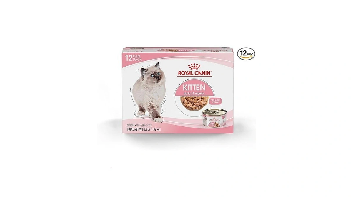 Royal Canin Feline Health Nutrition Kitten Thin Slices In Gravy