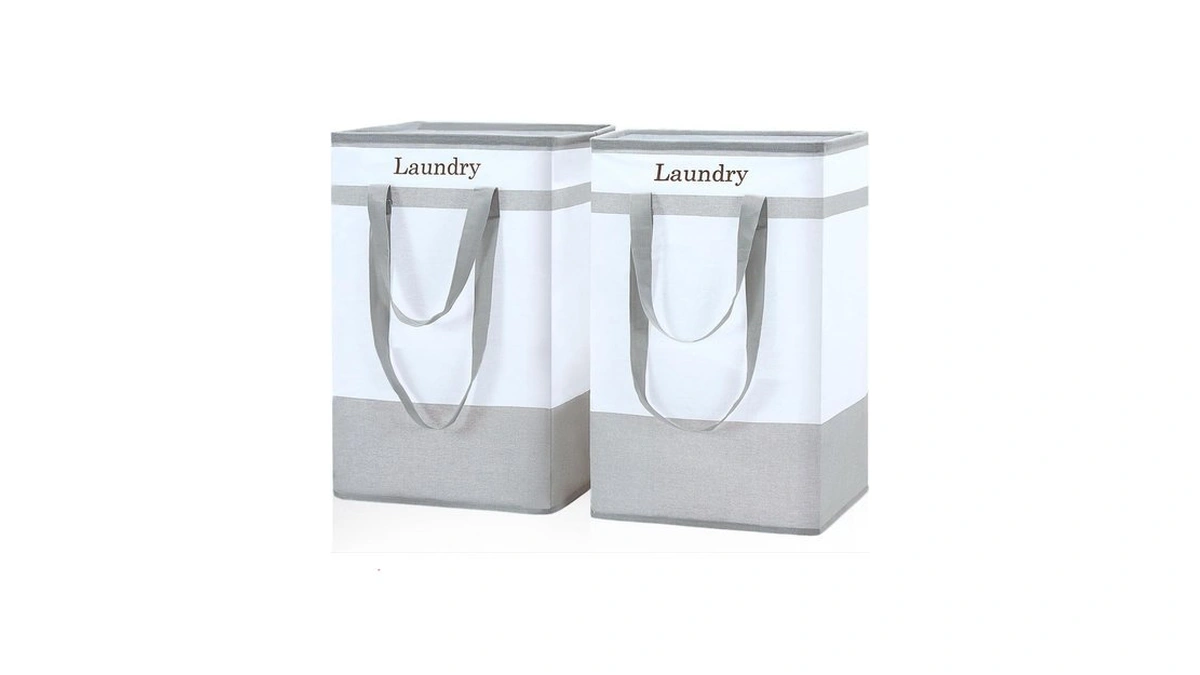 Fairyhaus Laundry Basket 78l, 2pack Laundry Hamper With Easy Carry