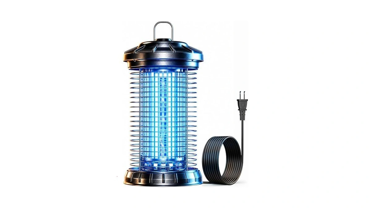 Zammingzap Bug Zapper For Outdoor, 4200v Smart High Voltage With