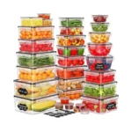 62 Pcs Large Food Storage Containers With Lids Airtight (31