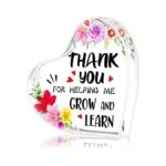Facraft Teacher Appreciation Gifts For Women Teacher Keepsake And Paperweight