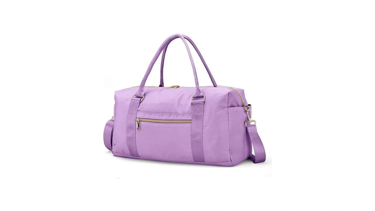 Amechi Weekender Bags For Women With Wet Pocket, 37l Waterproof