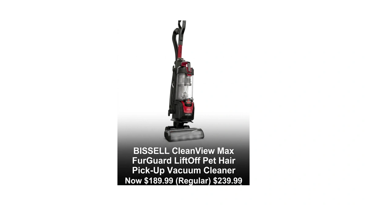 Bissell Cleanview Max Furguard Liftof...