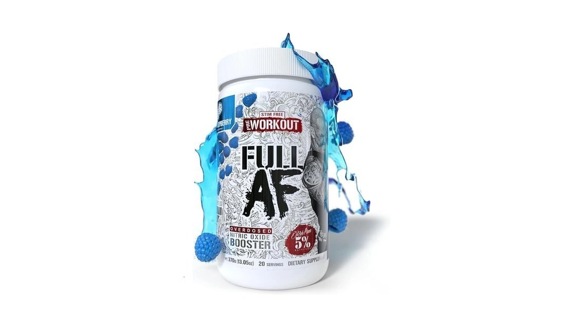 5% Nutrition Fullaf Pre-workout | Stim-free With Massive Pumps |