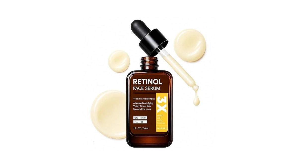 Retinol Serum For Face, Anti Aging & Anti Wrinkle B5