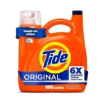 Tide Liquid Laundry Detergent, Original Scent, 125 Fl Oz, 100