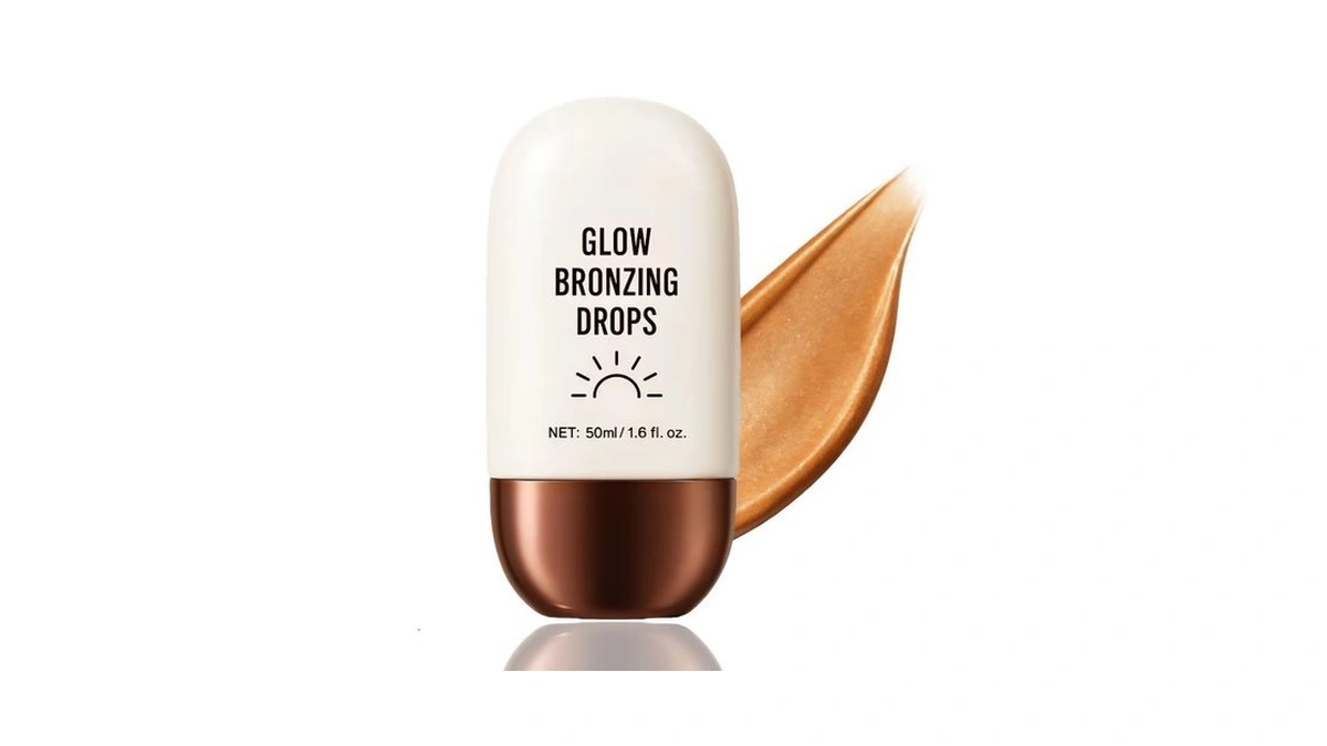 Bronzing Drops, Lightweight Luminous Bronzing Lotion For Face & Body,