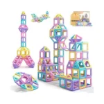 Toddler Girl Toys, Magnetic Tiles 44pcs, Birthday Gifts Ideas For