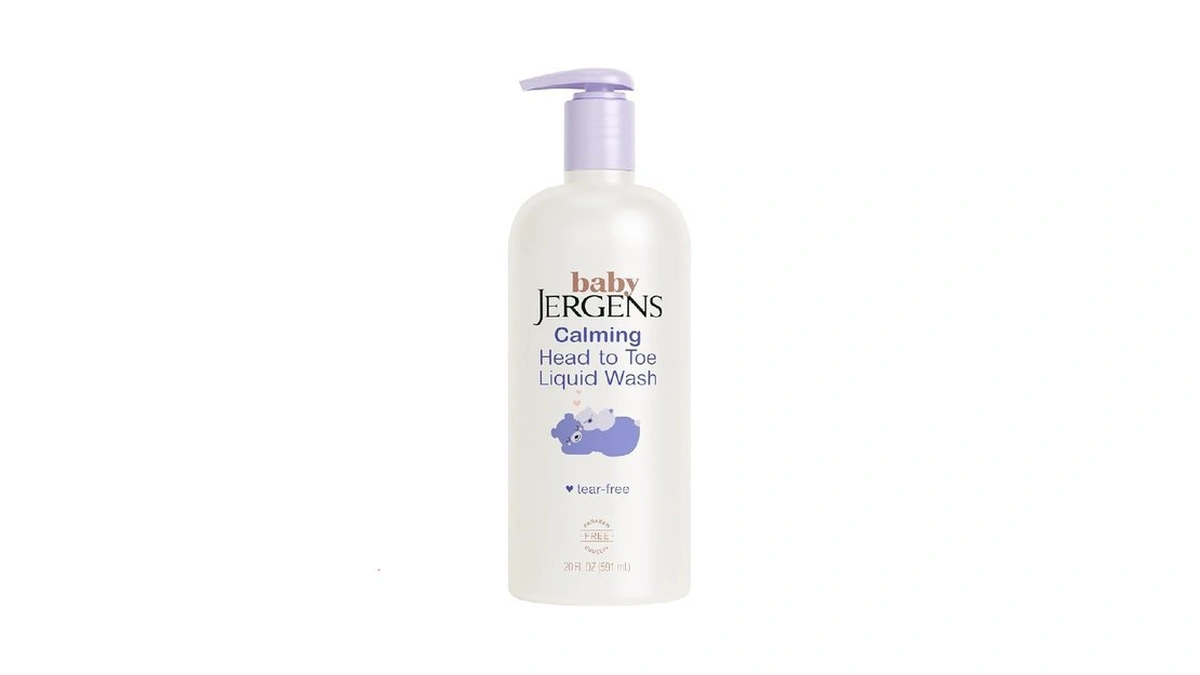 Jergens Baby Calming Head To Toe Liquid Baby Wash, Body
