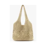 Loiyadn Beach Bag, Straw Beach Bags For Women, Floral Designed