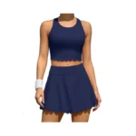 Attraco Tennis Sets For Women Outfit Sleeveless Workout Golf Skirt
