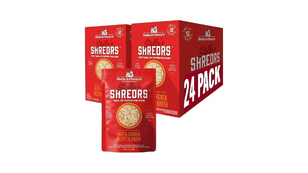 Stella & Chewy's Grass Fed Beef & Chicken Shredrs -