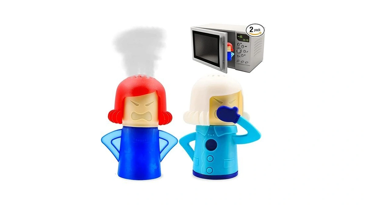 Abnaok Angry Mom Microwave Cleaner And Chilly Mama Fridge Deodoriser