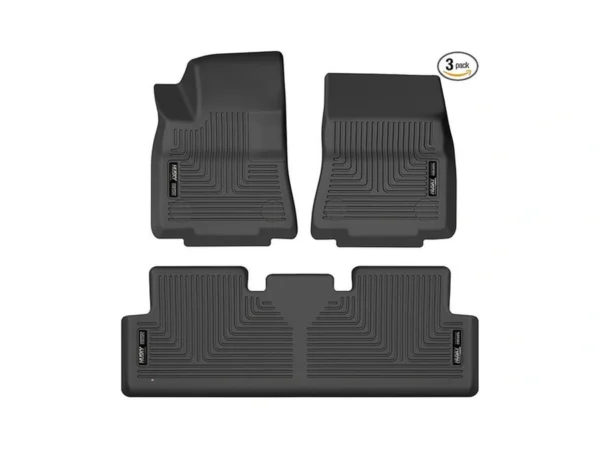 Husky Liners Weatherbeater Floor Mats | Fits 2020-2025 Tesla Model