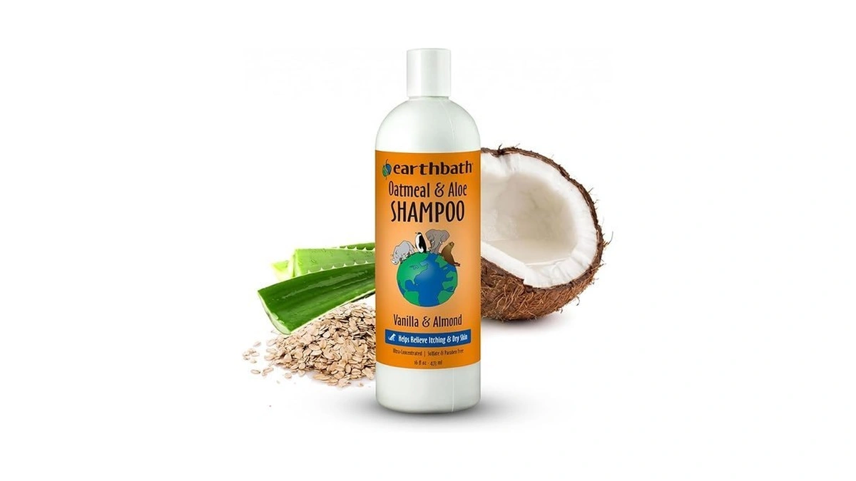 Earthbath, Oatmeal & Aloe Dog Shampoo - Oatmeal Shampoo For