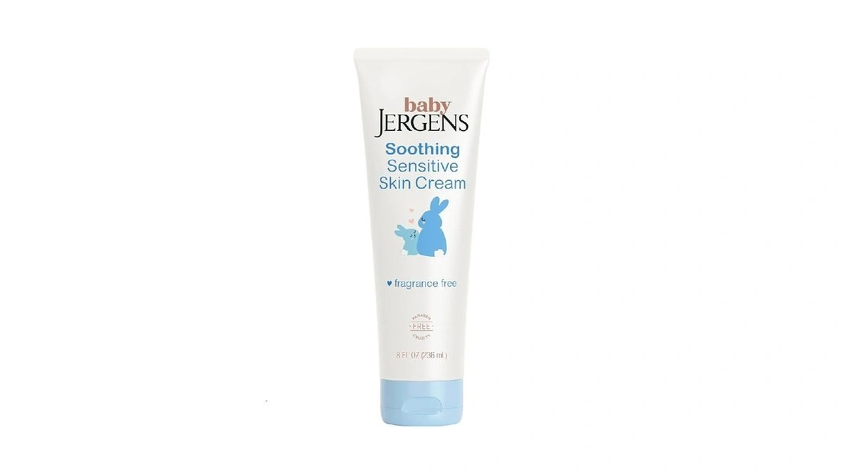 Jergens Baby Soothing Sensitive Skin Cream, Cream For Infant Dry