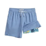 Turnshine Mens Swim Trunks With Compression Liner Stretch 7" Bathing